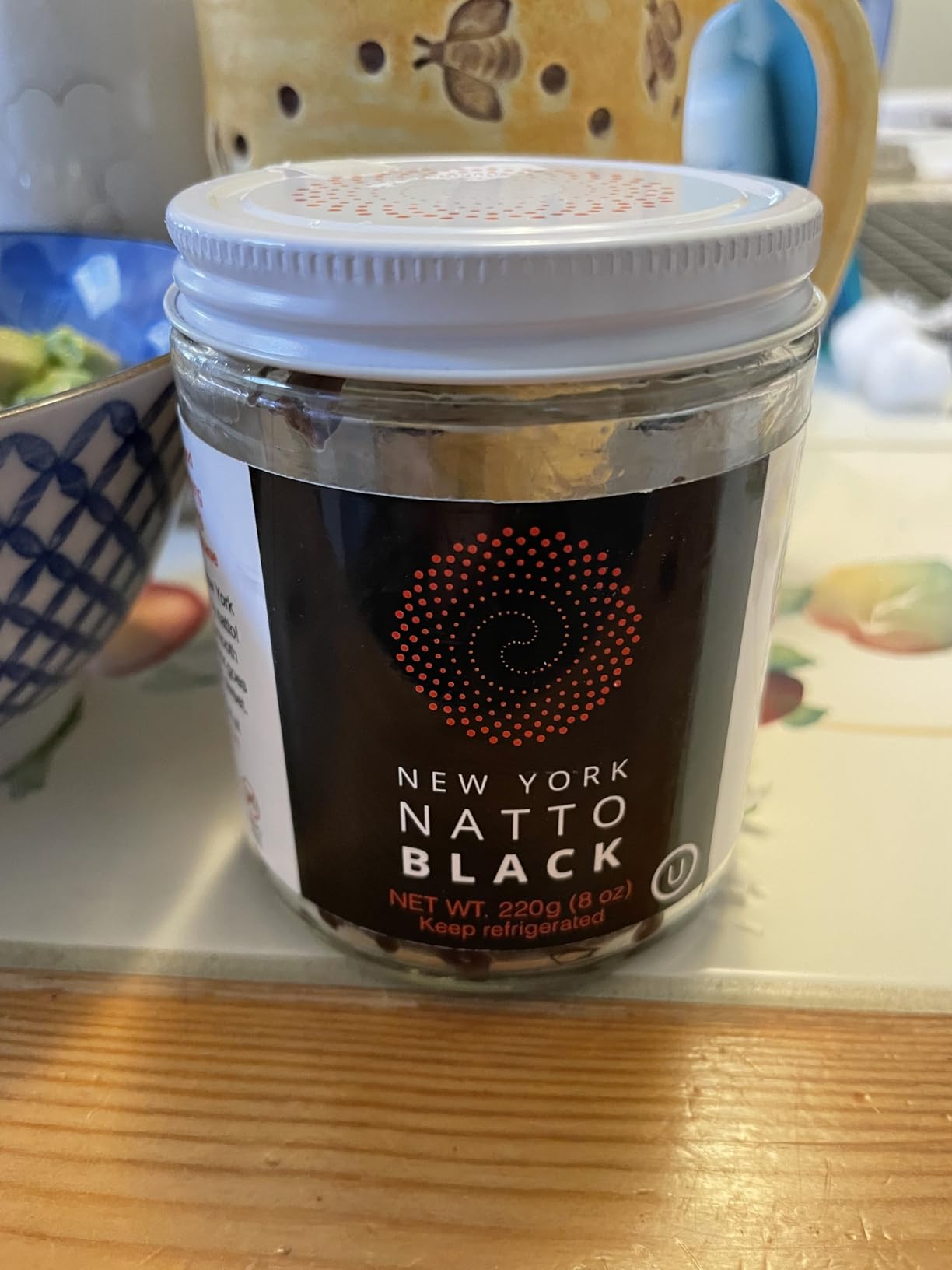 New York Natto Organic - Japanese Probiotic Superfood made fresh in NYC - Certified Organic - 4 jars, 8 ounces (220 grams) per jar customer photo 2
