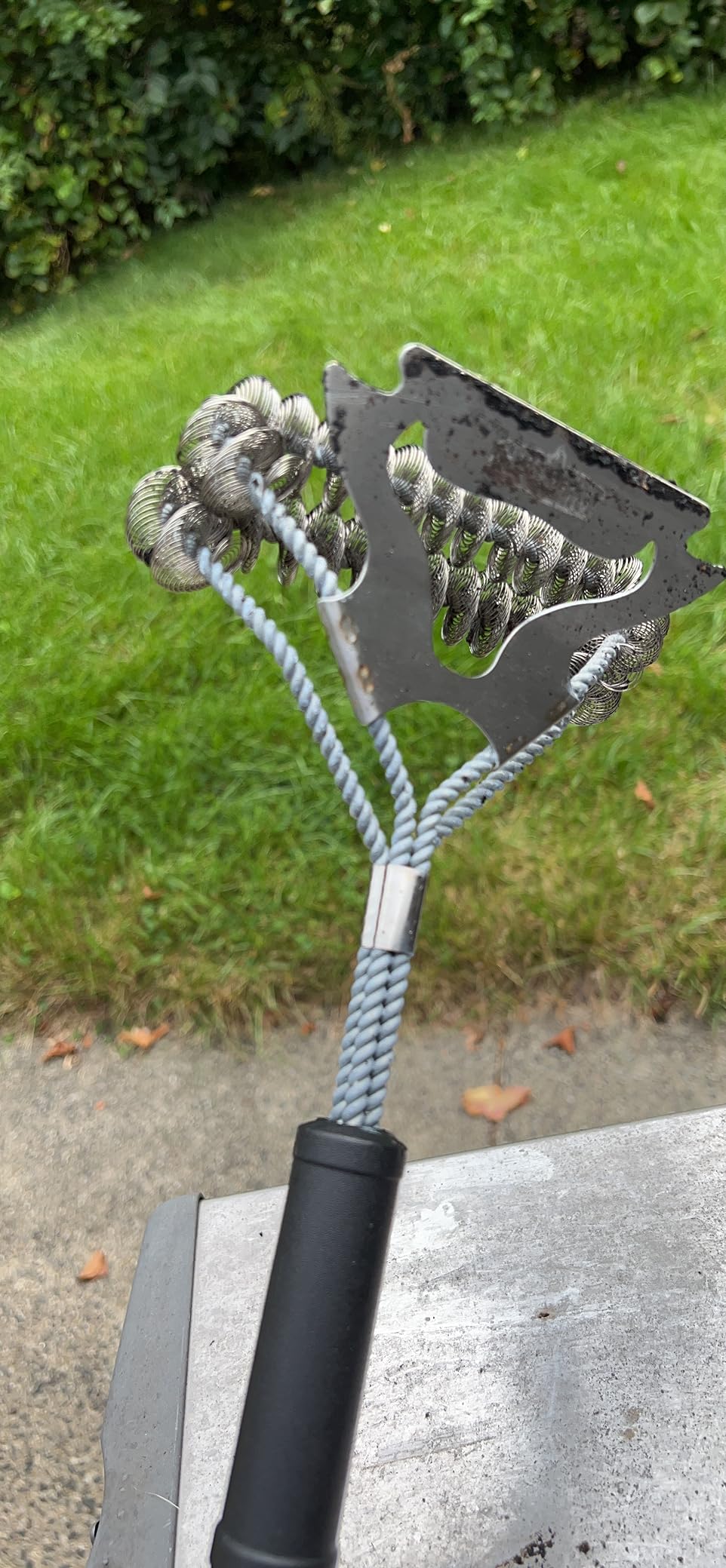 GRILLART Grill Brush for Outdoor Grill Bristle Free - Safe BBQ Grill Cleaner Brush - 18