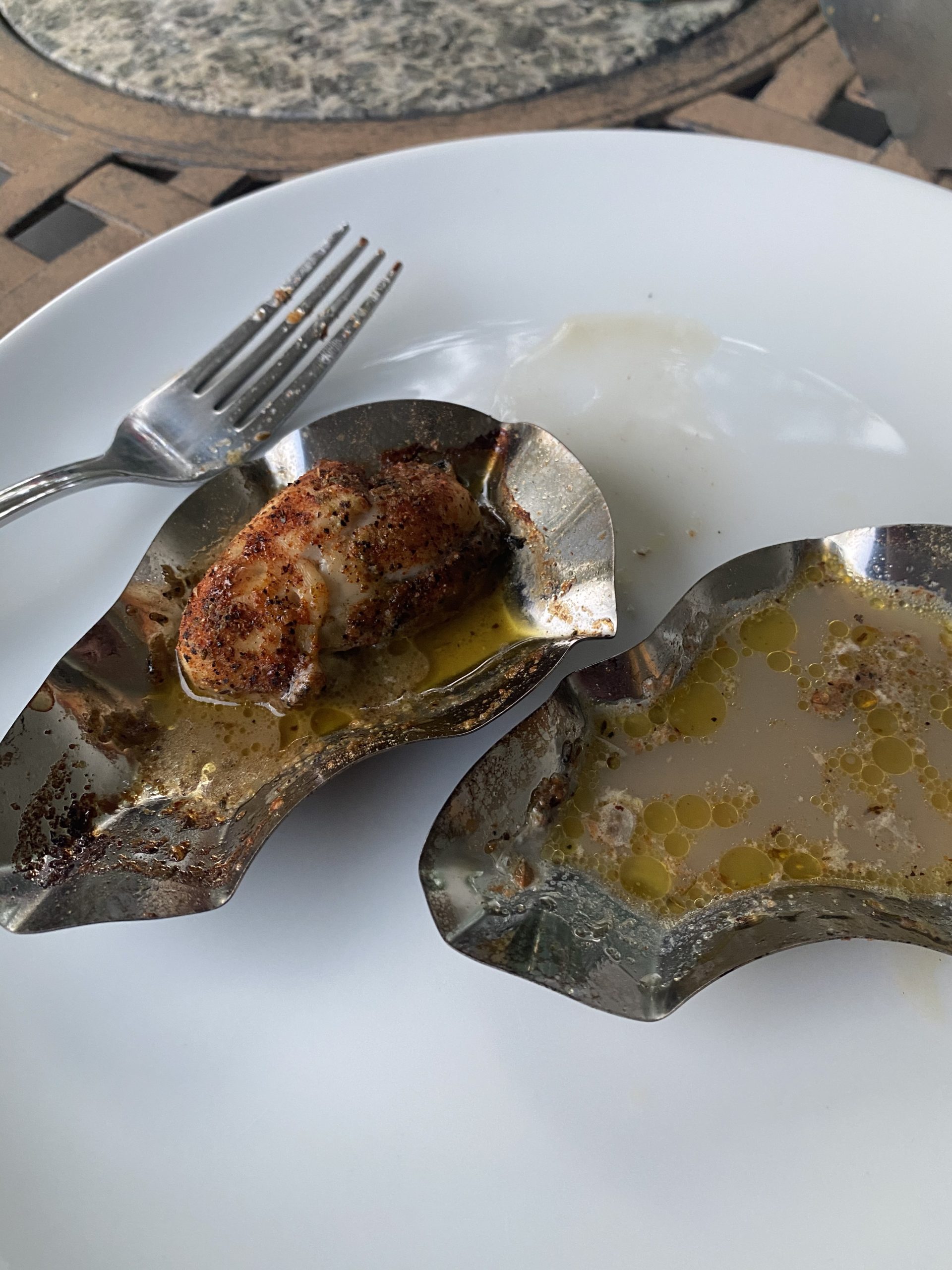 Outset Grillable Shells, Stainless Steel Grillable Oyster Shells, Set of 12 customer photo 1