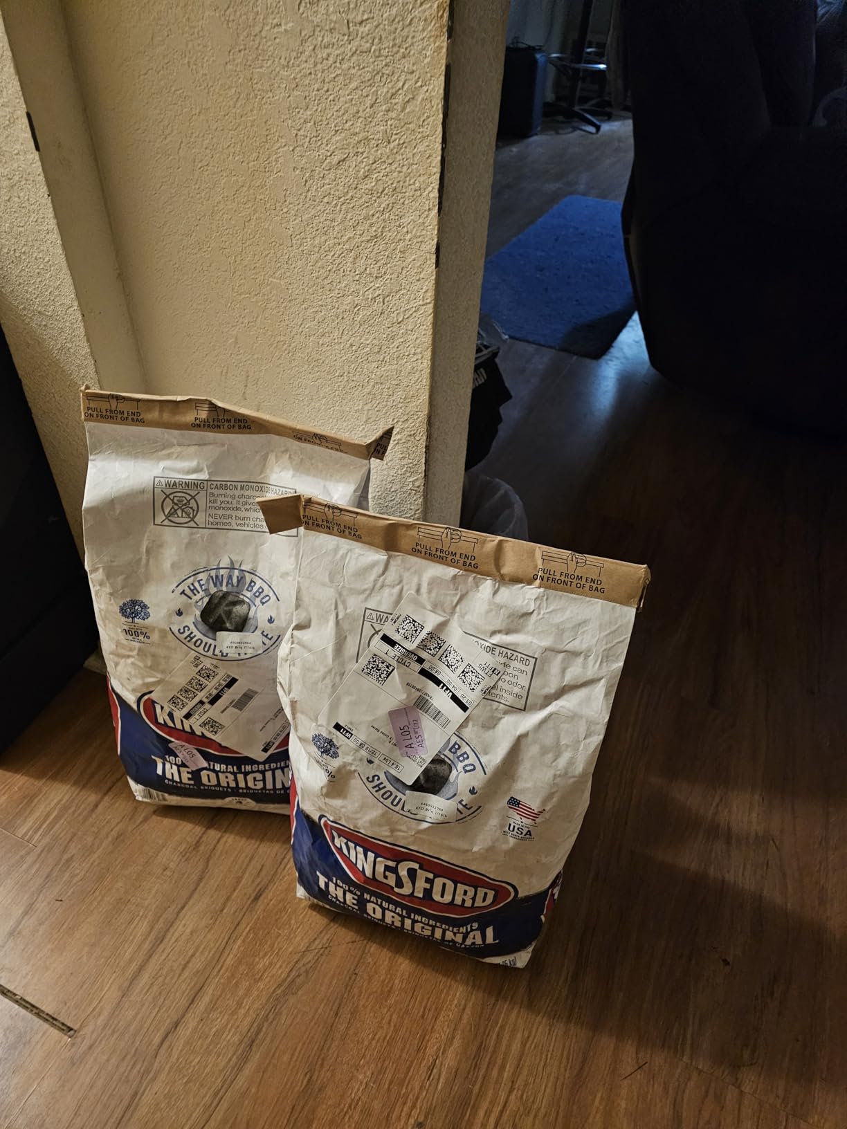 Kingsford Original Charcoal Briquettes, BBQ Charcoal for Grilling, 16 Pounds (Package May Vary) customer photo 1