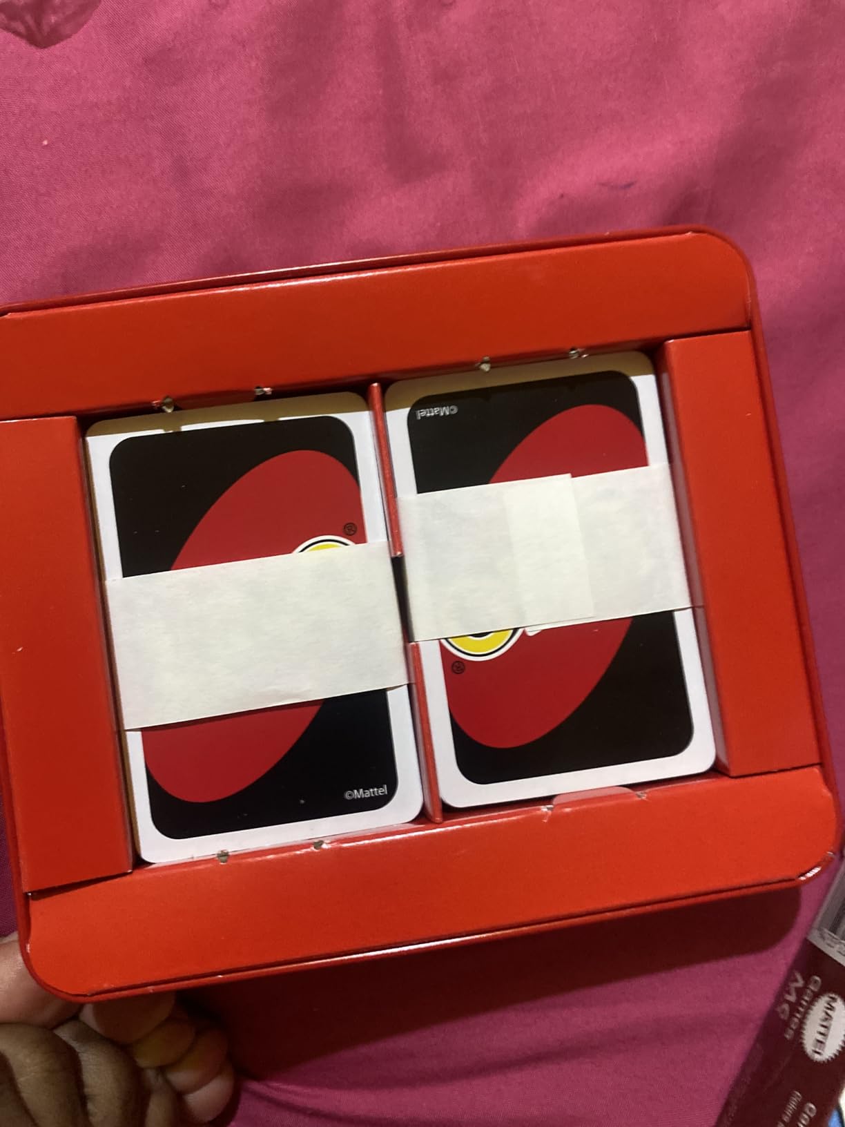 Mattel Games UNO Card Game for Kid, Adult & Family Nights & Parties, Travel & Vacations, Color Blind Accessible & Customizable Deck (Amazon Exclusive) customer photo 1
