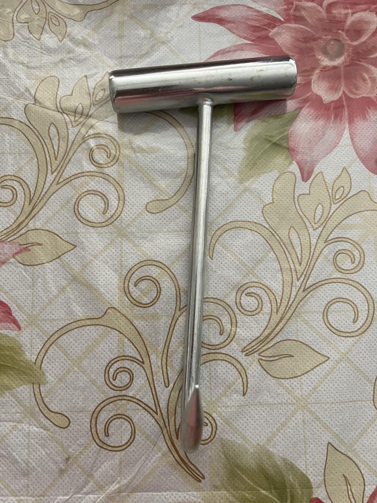TIHOOD 2PCS Stainless Steel T Hooks T-Handle Meat Boning Hook for Kitchen Butcher Shop Restaurant BBQ Tool customer photo 2