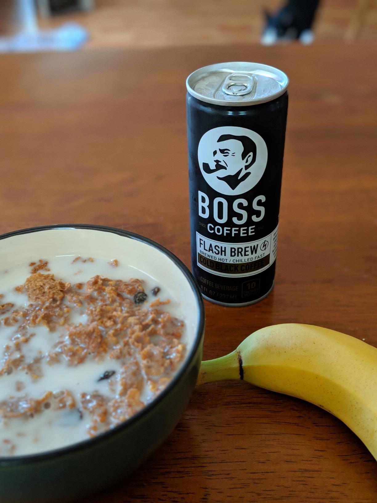 BOSS Coffee by Suntory - Japanese Flash Brew Original Black Coffee, 8oz 12 Pack, Imported from Japan, Espresso Doubleshot, Ready to Drink, Keto Friendly, Vegan, No Sugar, No Dairy customer photo 1
