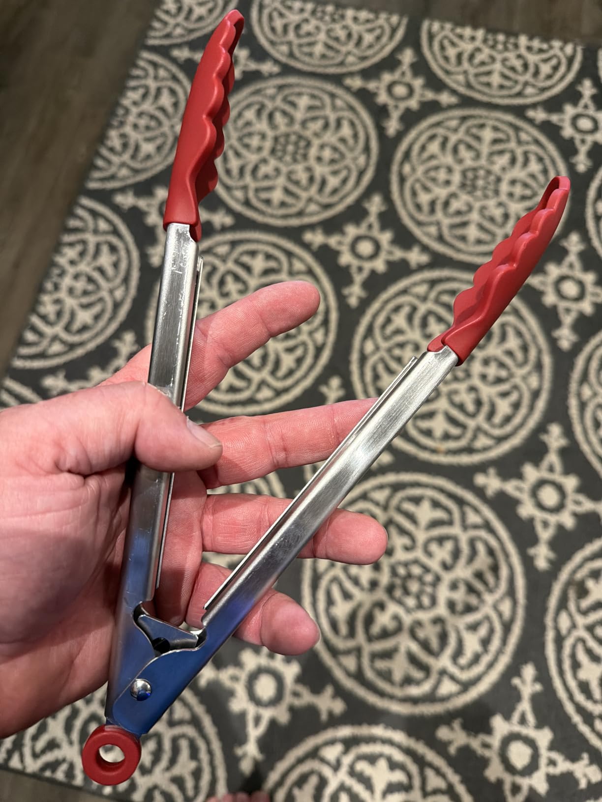 KitchenAid Stainless Steel Utility Tongs, 12 Inch customer photo 2