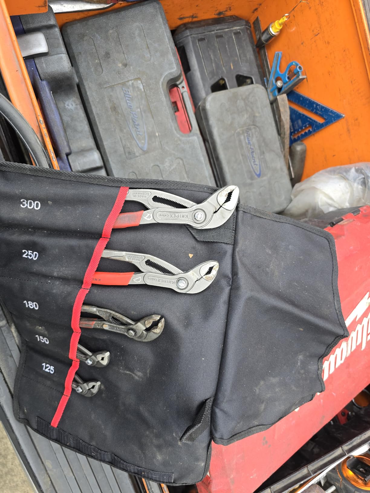 Knipex Tools Cobra Pliers, 5-Piece Set with Tool Pouch customer photo 1