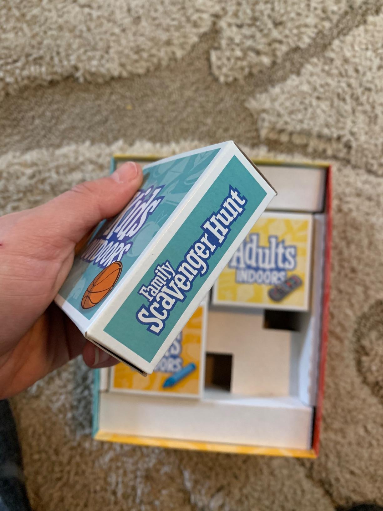 Family Scavenger Hunt, Indoor Outdoor Game, 280 Cards, Ages 6+ customer photo 2