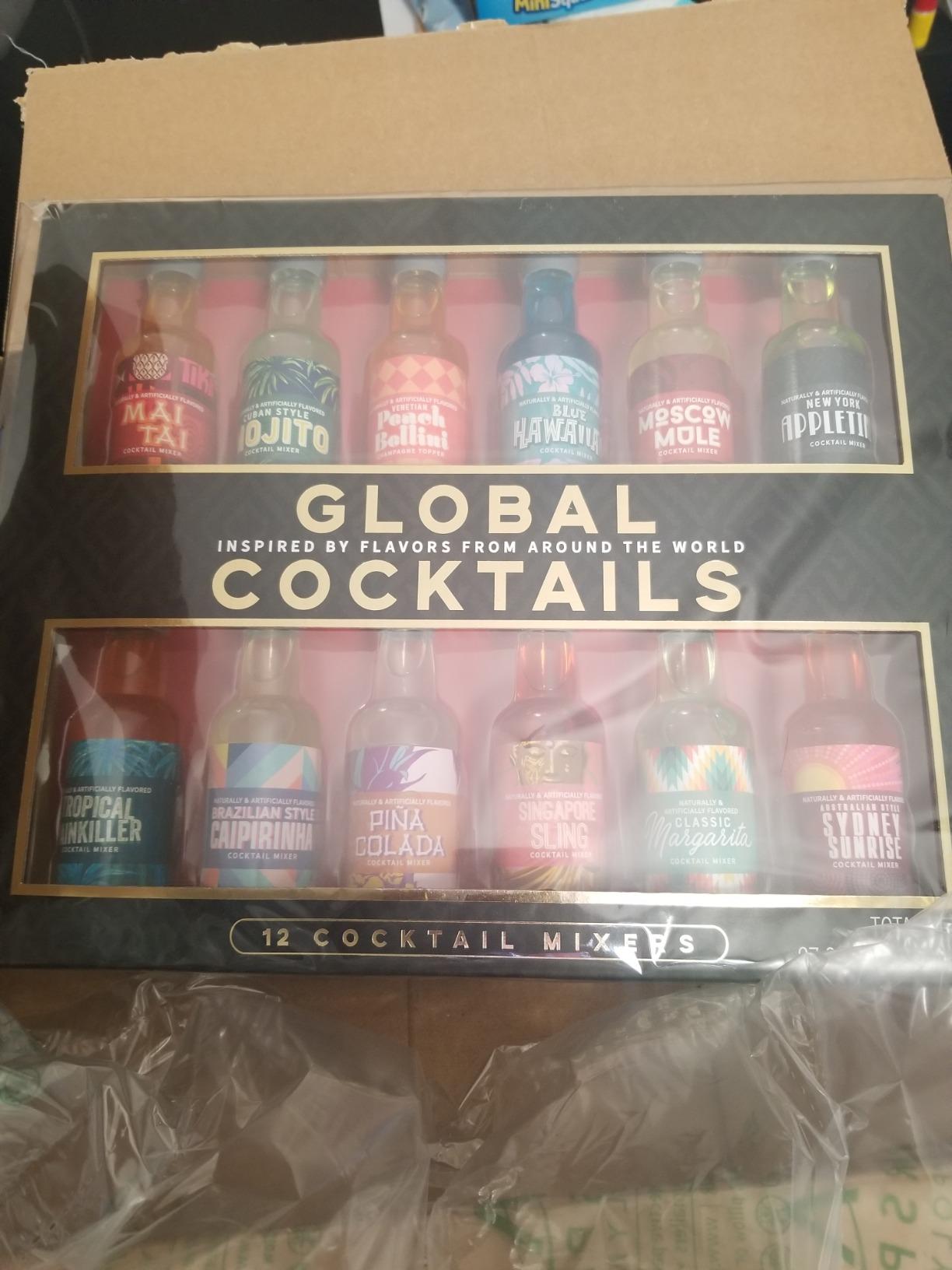 Thoughtfully Cocktails, Global Cocktail Mixer Set, Vegan and Vegetarian, Flavors Margarita, Moscow Mule and More, Set of 12 (Contains NO Alcohol) customer photo 2