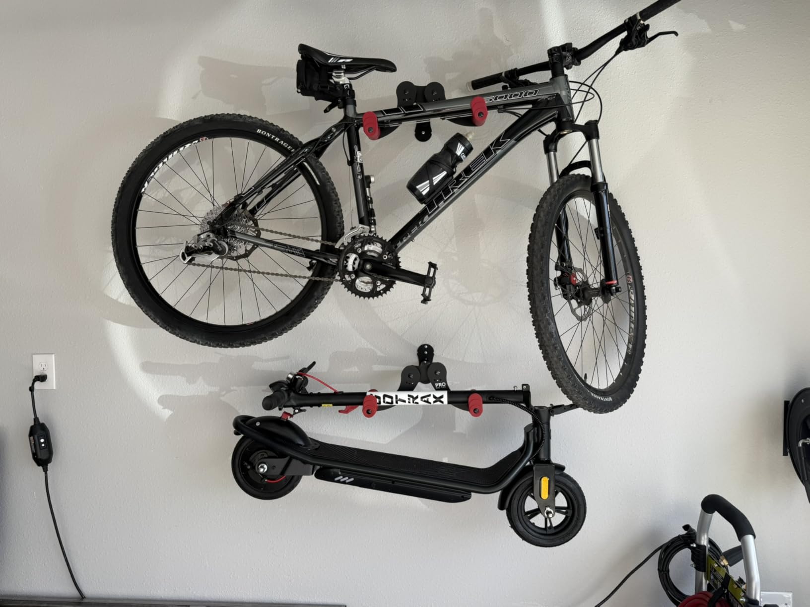 PRO BIKE TOOL Bike Wall Mount - Horizontal Indoor Bike Rack for 1 Bicycle - Bike Rack for Garage - Safe and Secure Bike Hook for Road, Mountain or Hybrid Bikes - Bike Hanger, Bicycle Storage customer photo 2