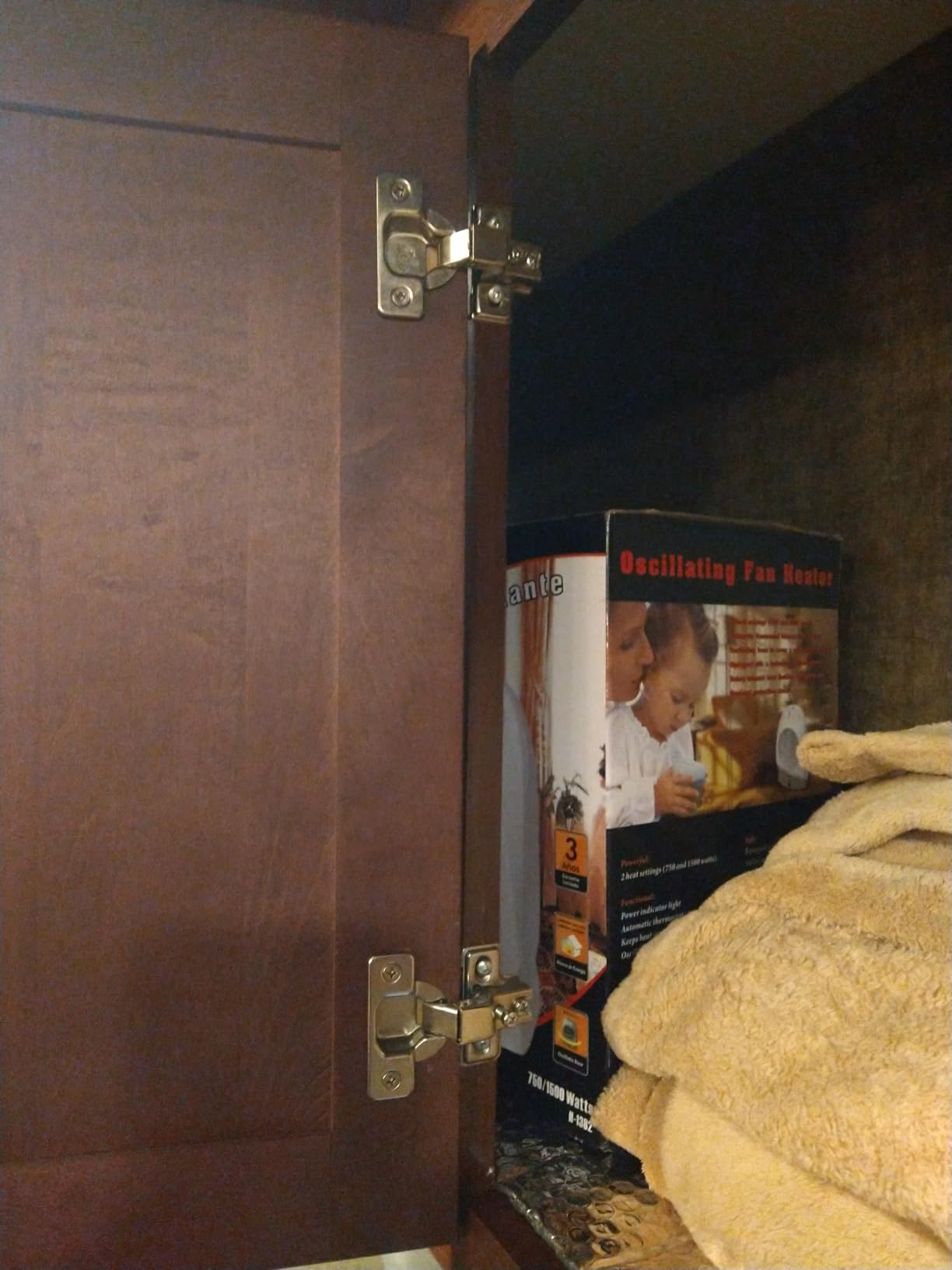 Silverline Face Frame Concealed Euro 105Deg Self Closing Compact Cabinet Hinges (6 Pack) customer photo 1