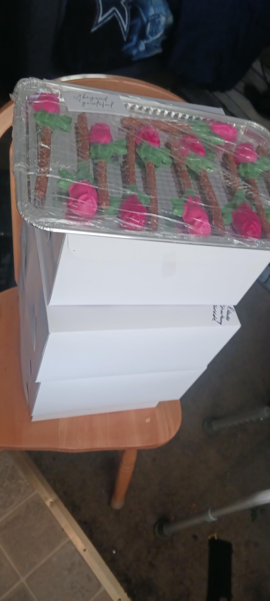Grandmama's Goodies F120 Flower Rose Pretzel Chocolate Candy Mold with Exclusive Molding Instructions customer photo 2