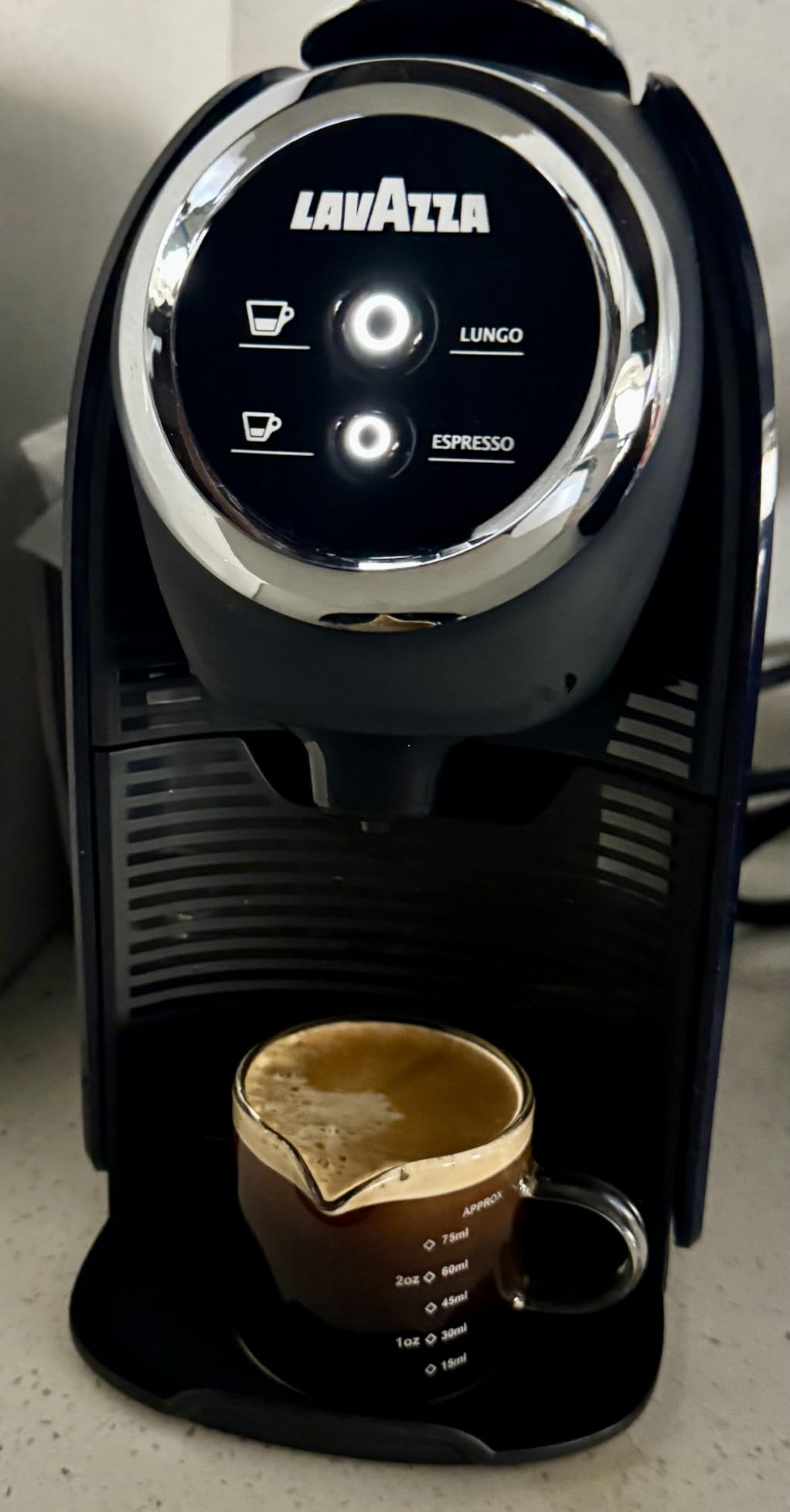 Lavazza BLUE Classy Mini Single Serve Espresso Coffee Machine LB 300, 5.3