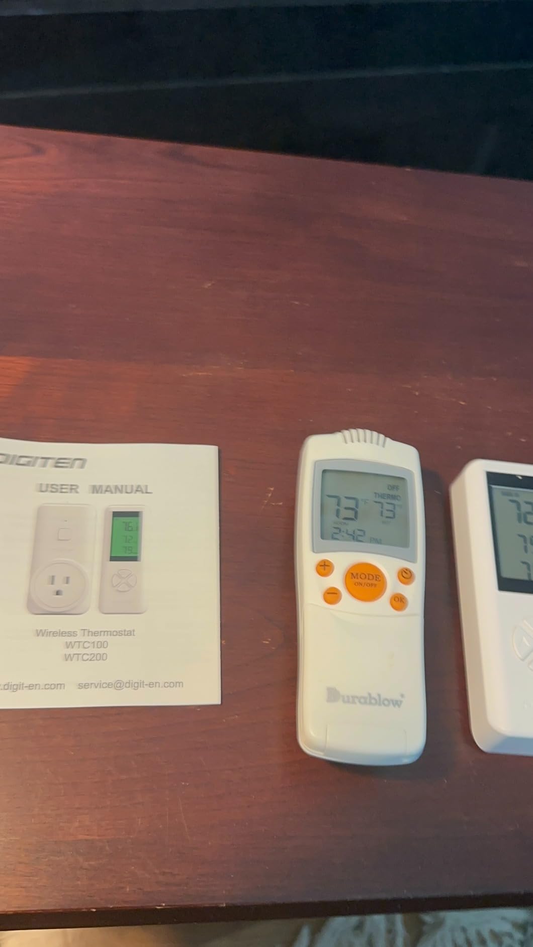 DIGITEN WTC200 Wireless Temperature Controller Thermostat Outlet Remote Control Thermometer with 2m/6ft NTC Temp Sensor Probe Heating Cooling Mode for Fan Heater Greenhouse Homebrewing Reptile customer photo 1