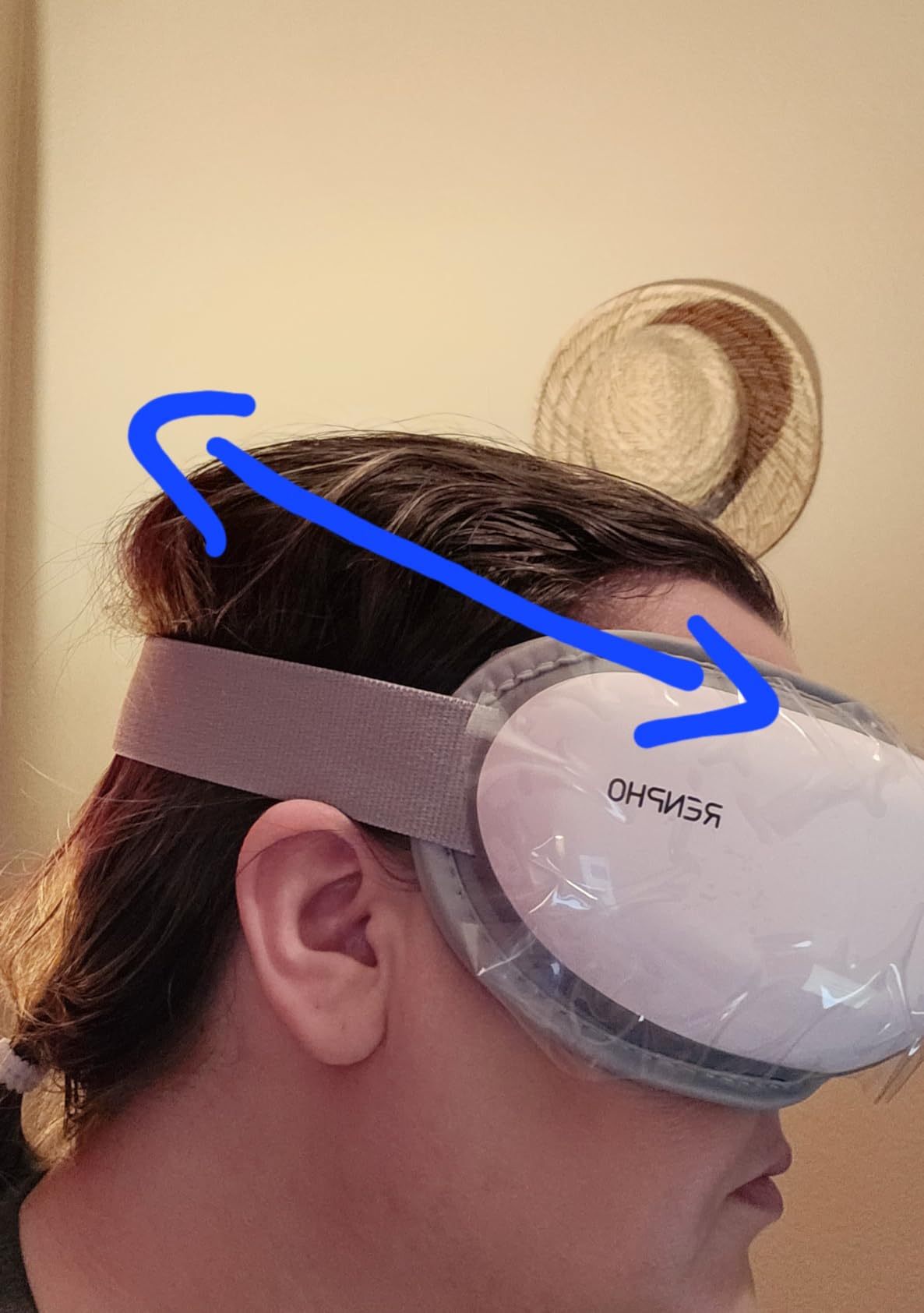 RENPHO Mothers Day Gifts for Women, Eye Massager with Heat, FSA Eligible HSA, Eye Mask for Migraine Relief, Birthday Gift for Men Mom Her, Sleep Mask for Reduce Strain and Dry Eyes, Eyeris 1 customer photo 1