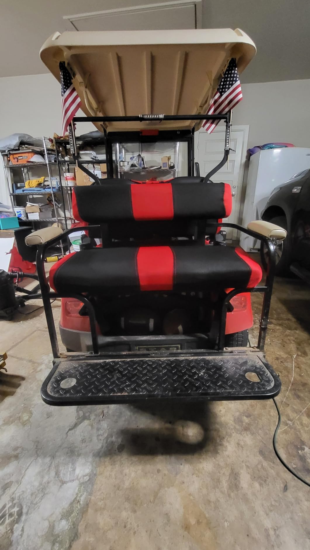 Sportneer Stadium Seats with Back Support: 2.5'' Thick Comfy Cushion 6 Adjustable Angle Bleacher Seat with Armrest - 2 Large Pockets, 2 Cup Holders Stadium Chair for Sport Events Concerts Parks customer photo 1