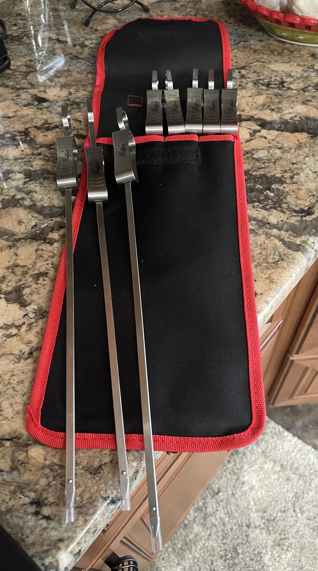 FLAFSTER KITCHEN BBQ Skewers for Grilling - 16