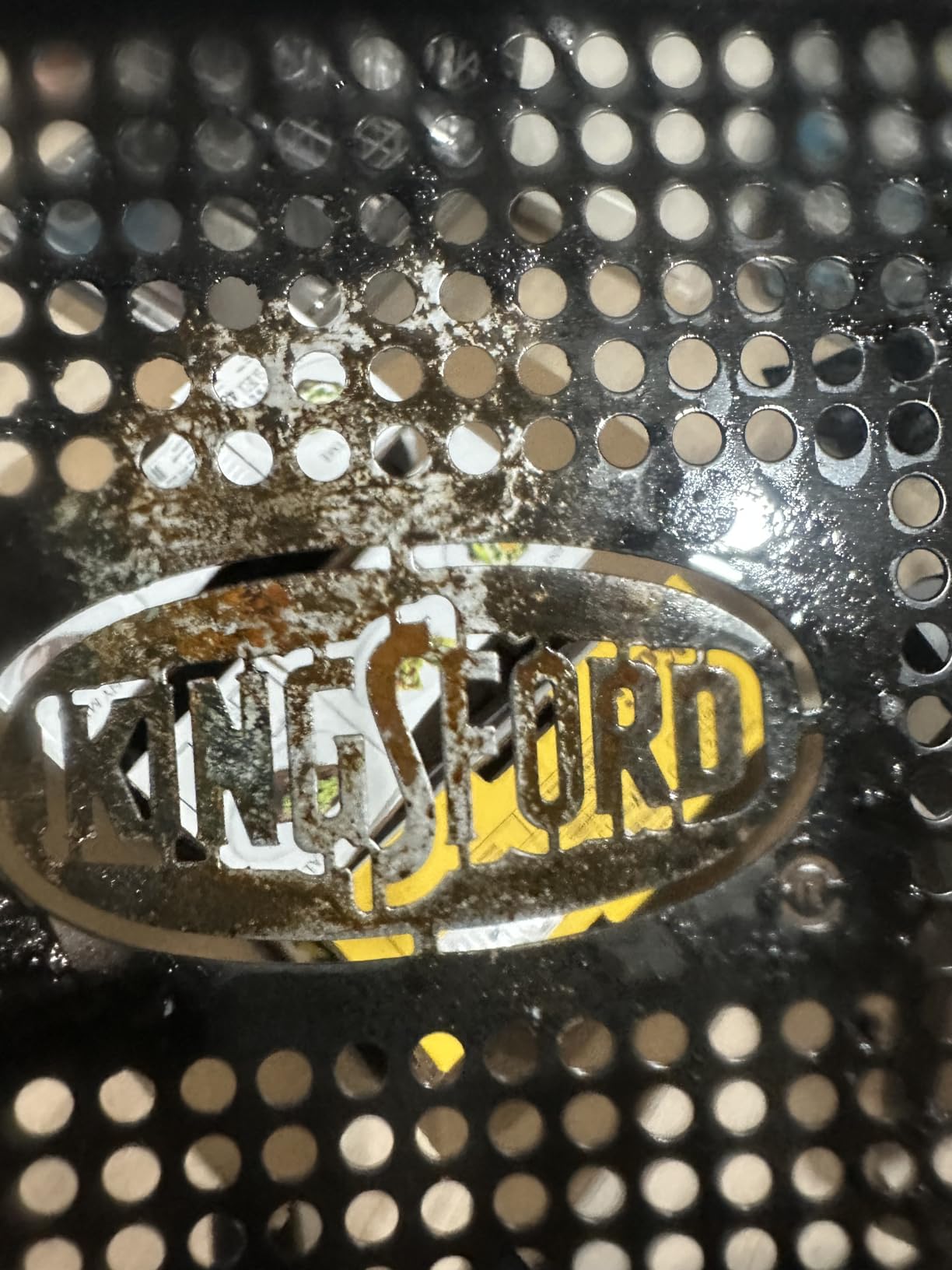 Kingsford Non-Stick Grill Topper Pan, Heavy Duty Carbon Steel BBQ Grilling Tray with Handles customer photo 1