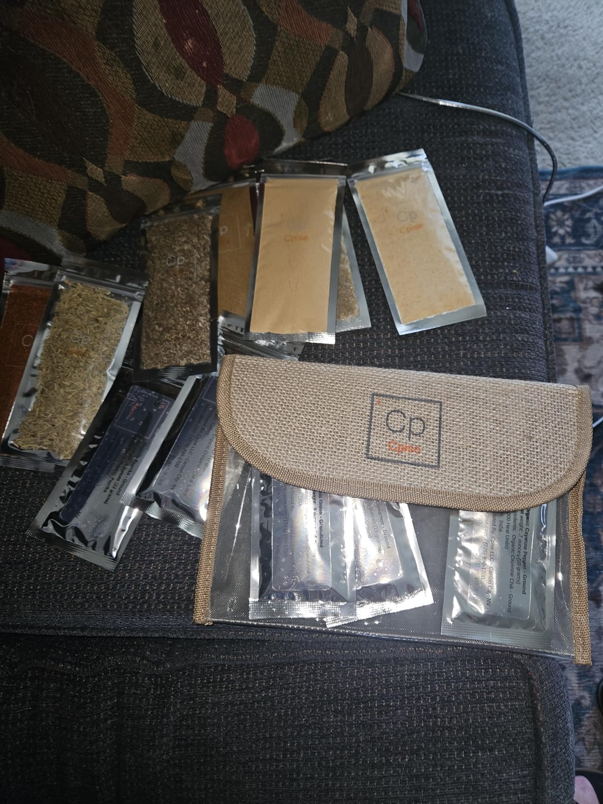 Organic Spice Starter Set includes 12 Organic Spices: Cayenne | Cinnamon | Cumin | Garlic | Ginger | Italian Seasoning | Onion | Oregano | Paprika | Rosemary | Taco Blend | Thyme customer photo 1