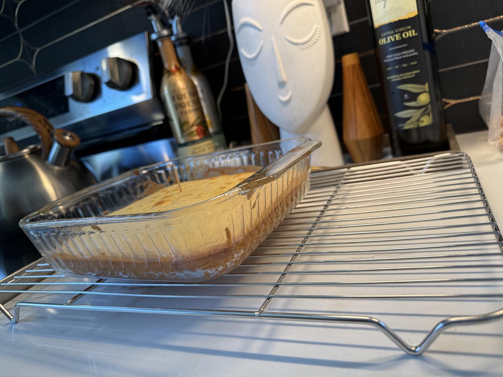P&P CHEF Cooling Baking Rack Pack of 2, 16.6 x 11.5 inches, Stainless Steel Cooling Racks for Cooking Baking Roasting Grilling Drying, Dense Wires & Smooth Edge, Easy to Clean, Silver customer photo 1