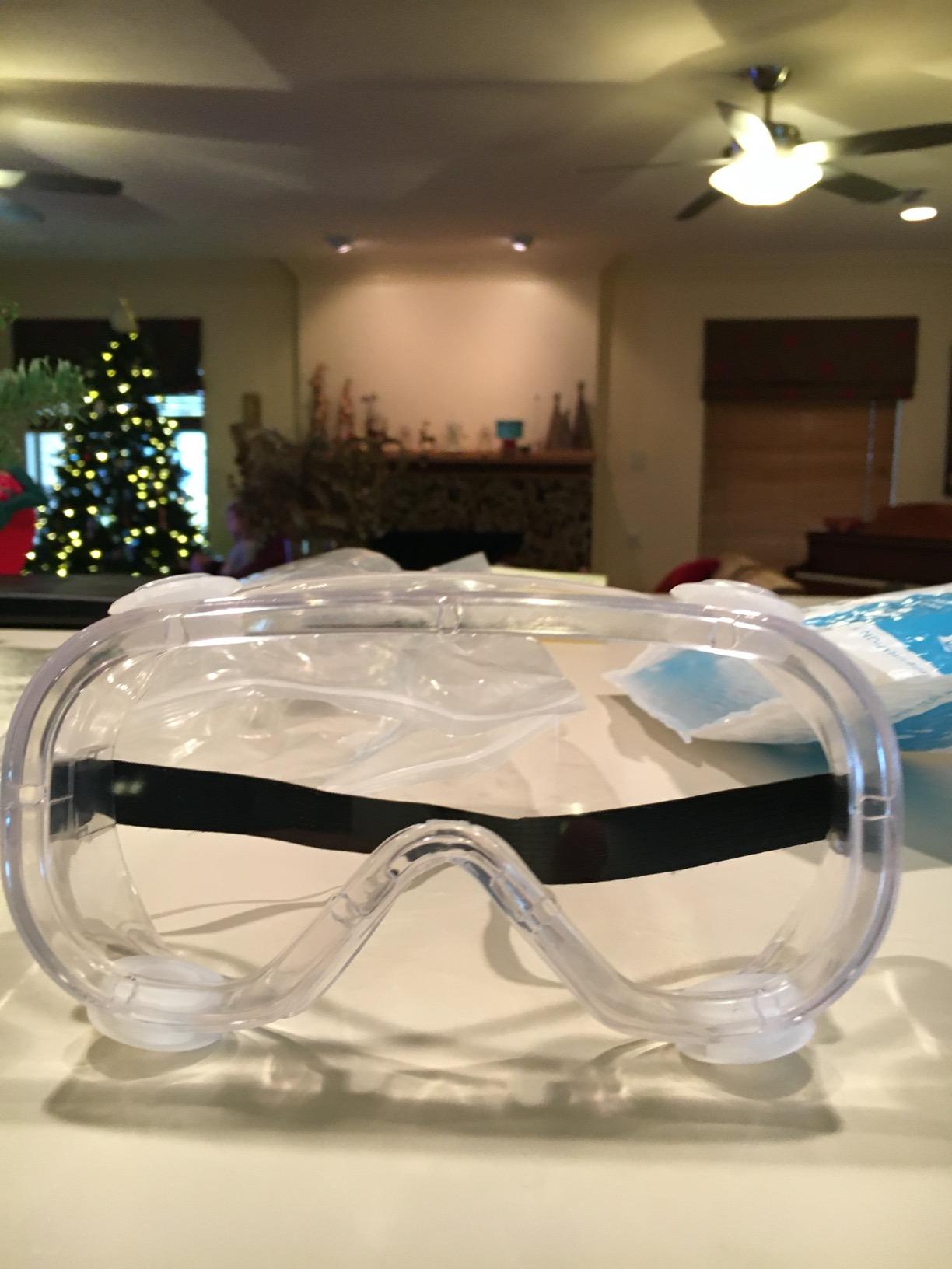 Super More Anti-Fog Protective Safety Goggles Clear Lens Wide-Vision customer photo 2