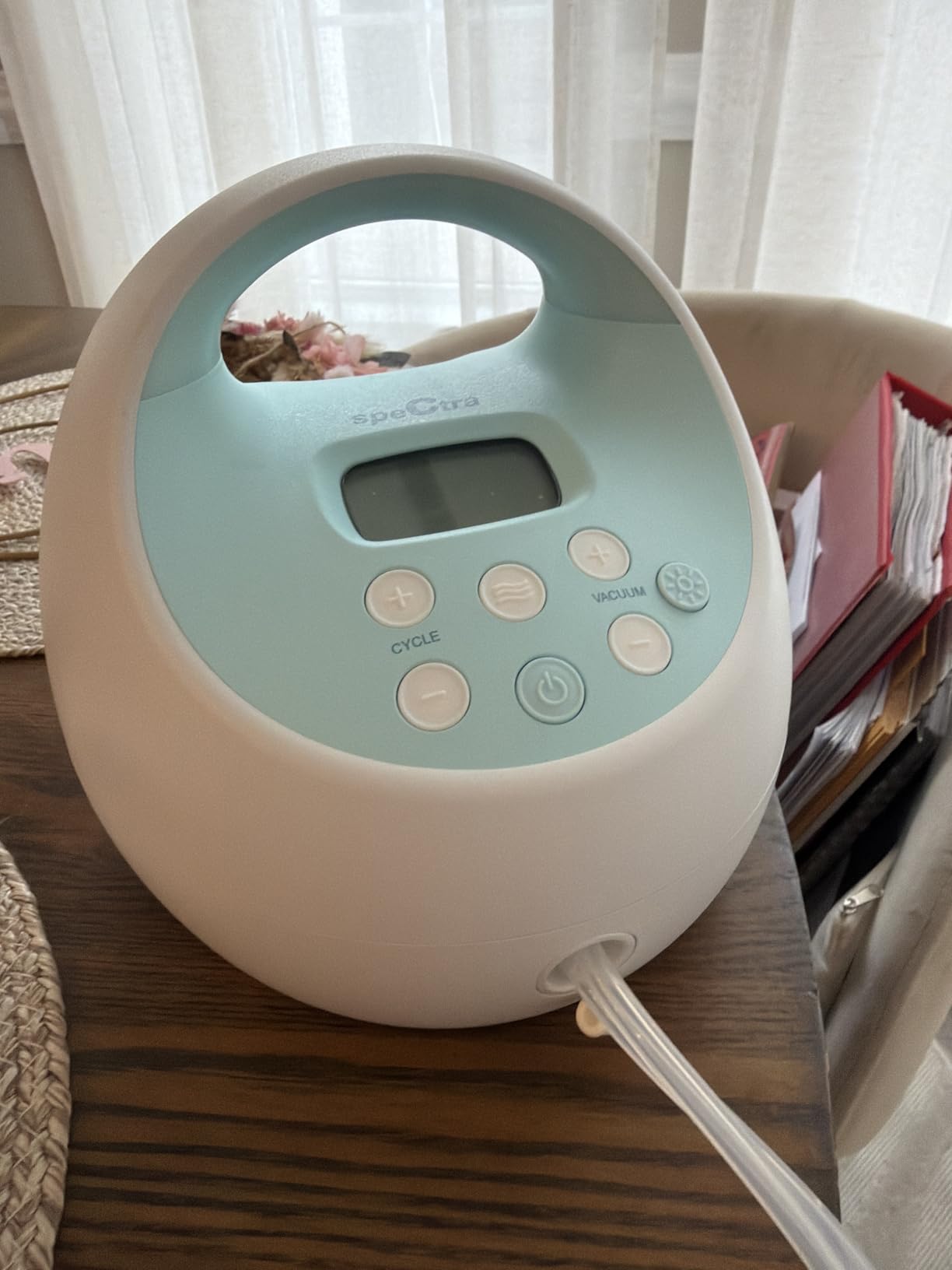 Spectra - S1 Plus Electric Breast Milk Pump with Tote Bag, Breast Milk Bottles and Cooler for Baby Feeding customer photo 1