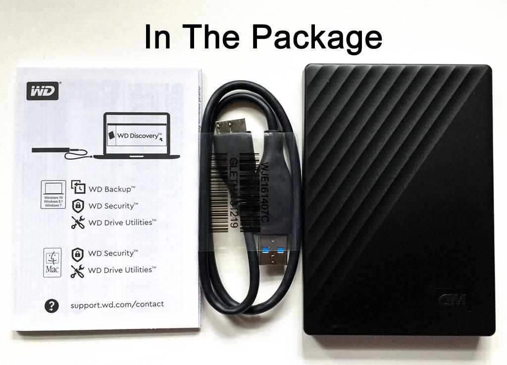 WD 2TB My Passport Portable External Hard Drive, Black, backup software with defense against ransomware, and password protection customer photo 2