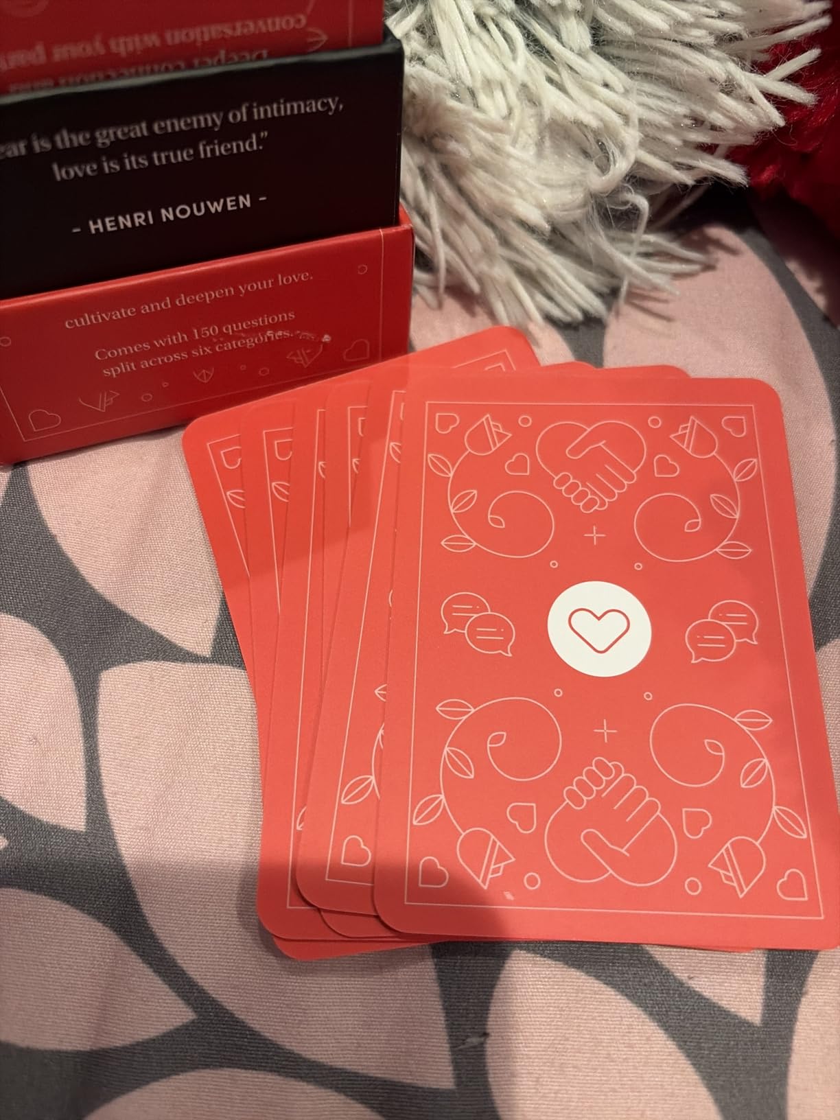 BestSelf Intimacy Deck - 170 Conversation Cards for Couples, Fun and Romantic Card Game for Deeper Connection and Pillow Talk customer photo 1