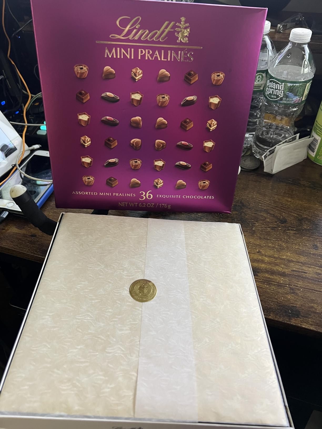 Lindt Mini Pralines, Assorted Chocolate Candy Pralines With Premium Filling, Great For Gift Giving, 6.2 oz. Gift Box customer photo 2