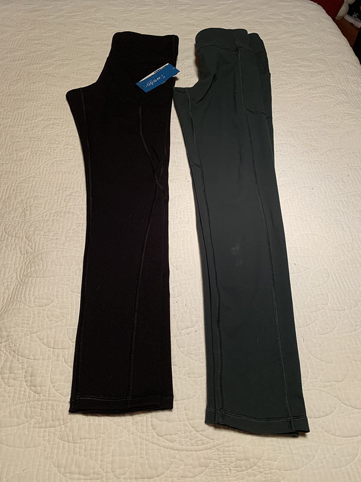 Ewedoos Leggings with Pockets for Women High Waisted Athletic Workout Compression Leggings Tummy Control Yoga Pants Women customer photo 2