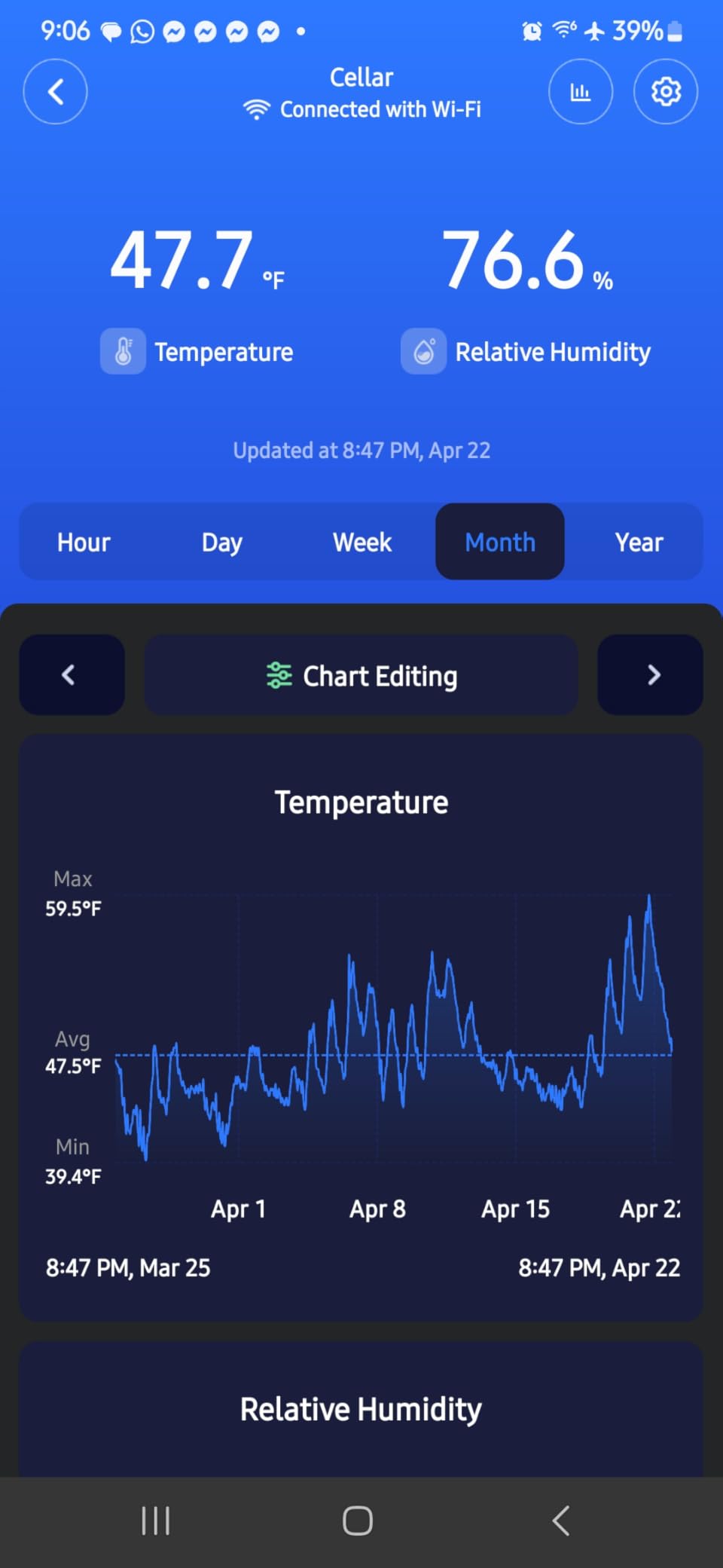 Govee Digital Hygrometer Indoor Thermometer Room H5075, Bluetooth Temperature Humidity Meter with 164ft Remote App Control, Notification Alerts, 2 Years Data Storage Export for Bedroom, Wine Cellar customer photo 2