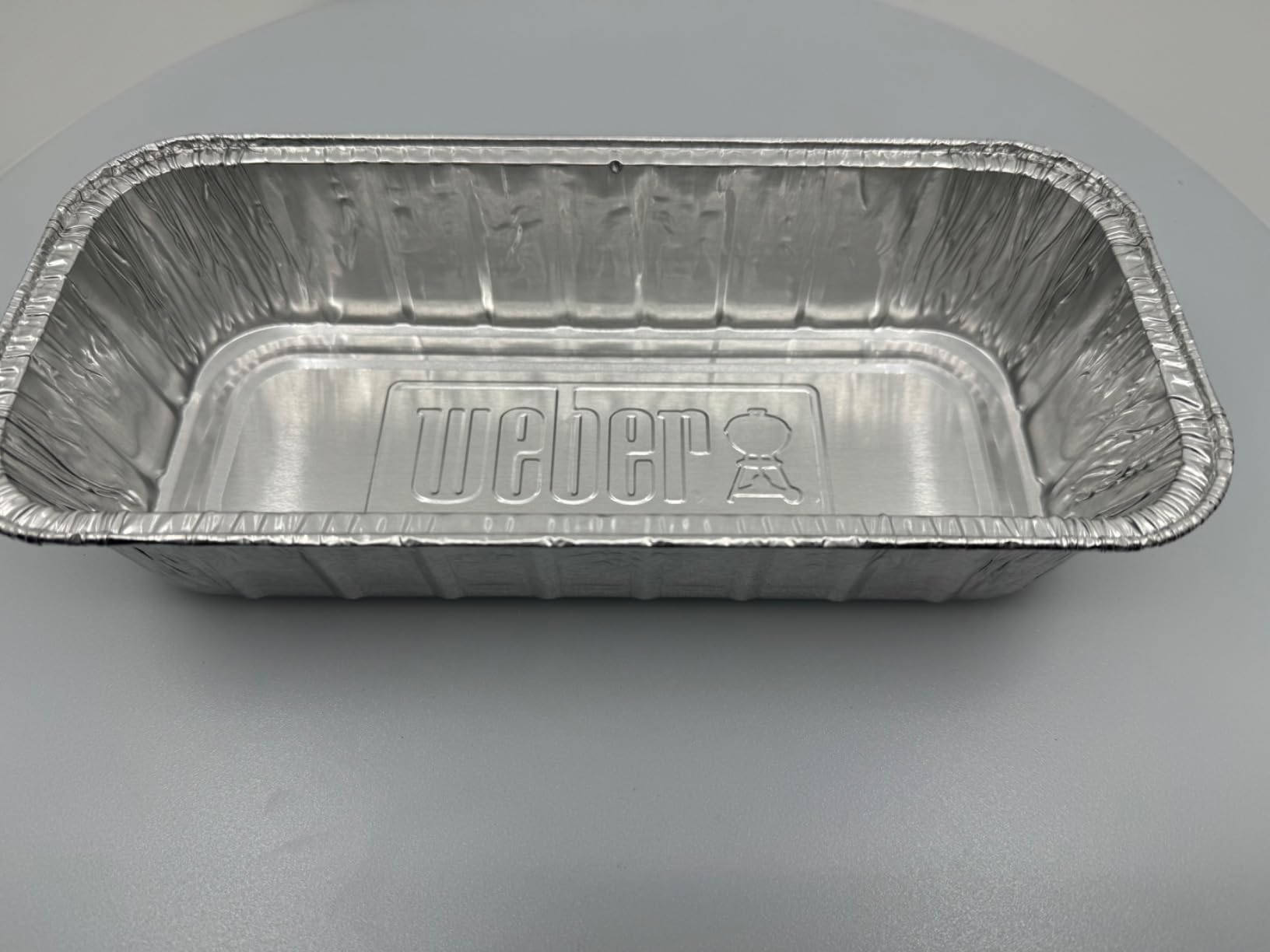 Weber Aluminum Drip Pans 10-Pack - Disposable Foil Pans for Indirect Cooking, Catching Drippings, Ideal for Roasts, Turkeys & Gravy Drippings (Fits SmokeFire, Summit and Genesis II 400 & 600) customer photo 1