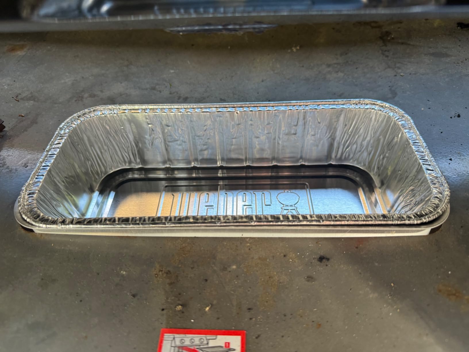 Weber Aluminum Drip Pans 10-Pack - Disposable Foil Pans for Indirect Cooking, Catching Drippings, Ideal for Roasts, Turkeys & Gravy Drippings (Fits SmokeFire, Summit and Genesis II 400 & 600) customer photo 2
