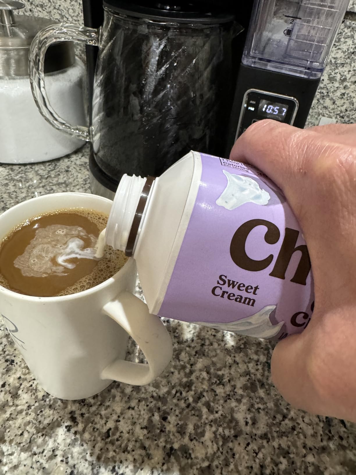 Chobani Coffee Creamer Sweet Cream 24 fl oz customer photo 1