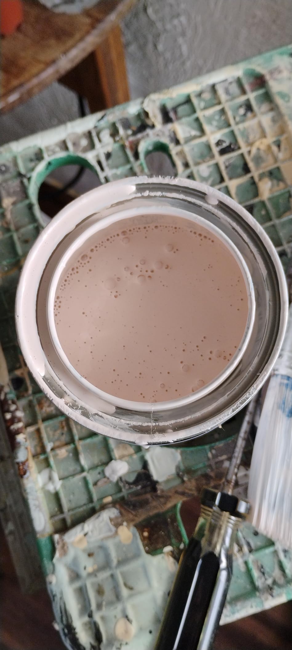 AMY HOWARD AT HOME Chalk-Based One Step Paint for Furniture, Cabinetry, Decor, Finish, and More | No Stripping, Sanding, or Priming | Ultra-Light Base | 16 Ounce | French Blue customer photo 2