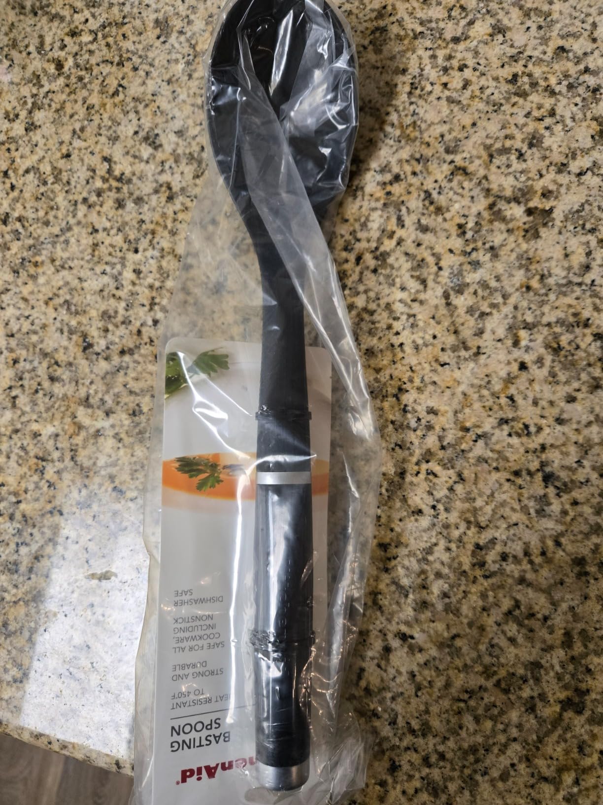 KitchenAid Classic Basting Spoon, One Size, Black customer photo 2