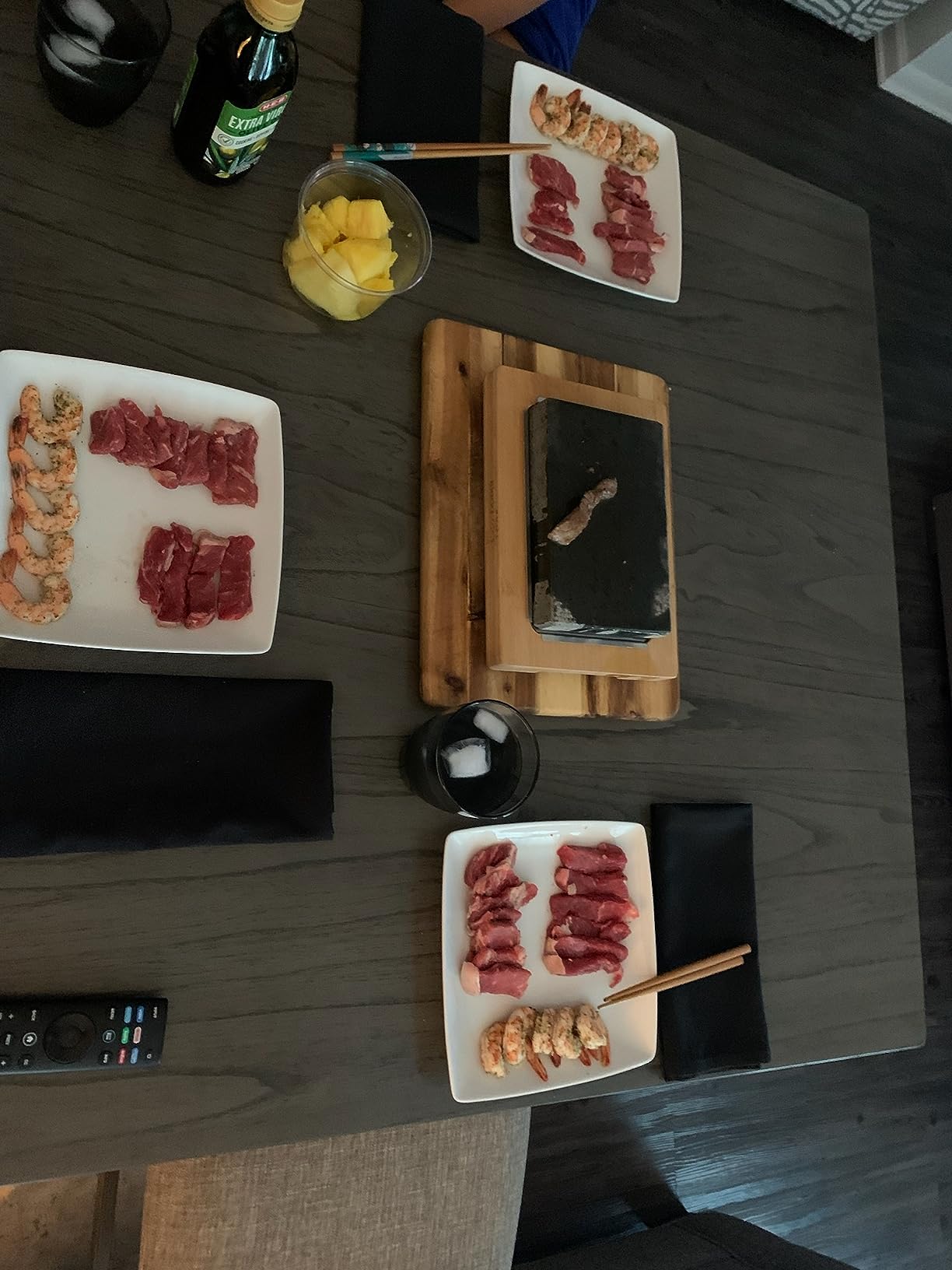 Black Rock Grill Restaurant-Grade Hot Stone Set - Extra-Thick Lava Stone for Superior Sizzling Steak Cooking customer photo 2