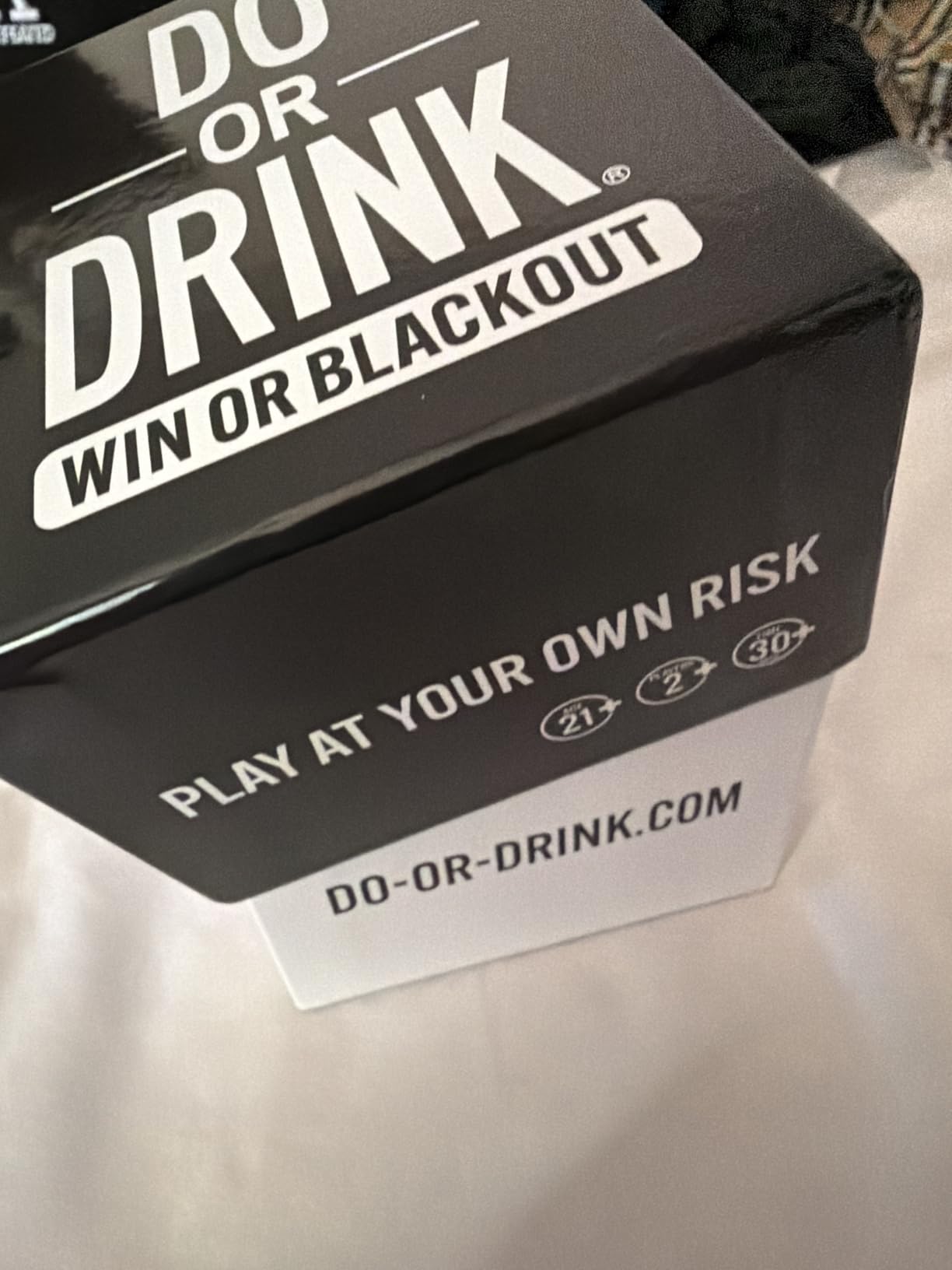 Do or Drink Drinking Card Games for Adults - Fun Adult Games for Game Night & Parties - 21st Birthday Gift & Bachelorette Party Games with 350 Cards & 175 Challenges customer photo 1