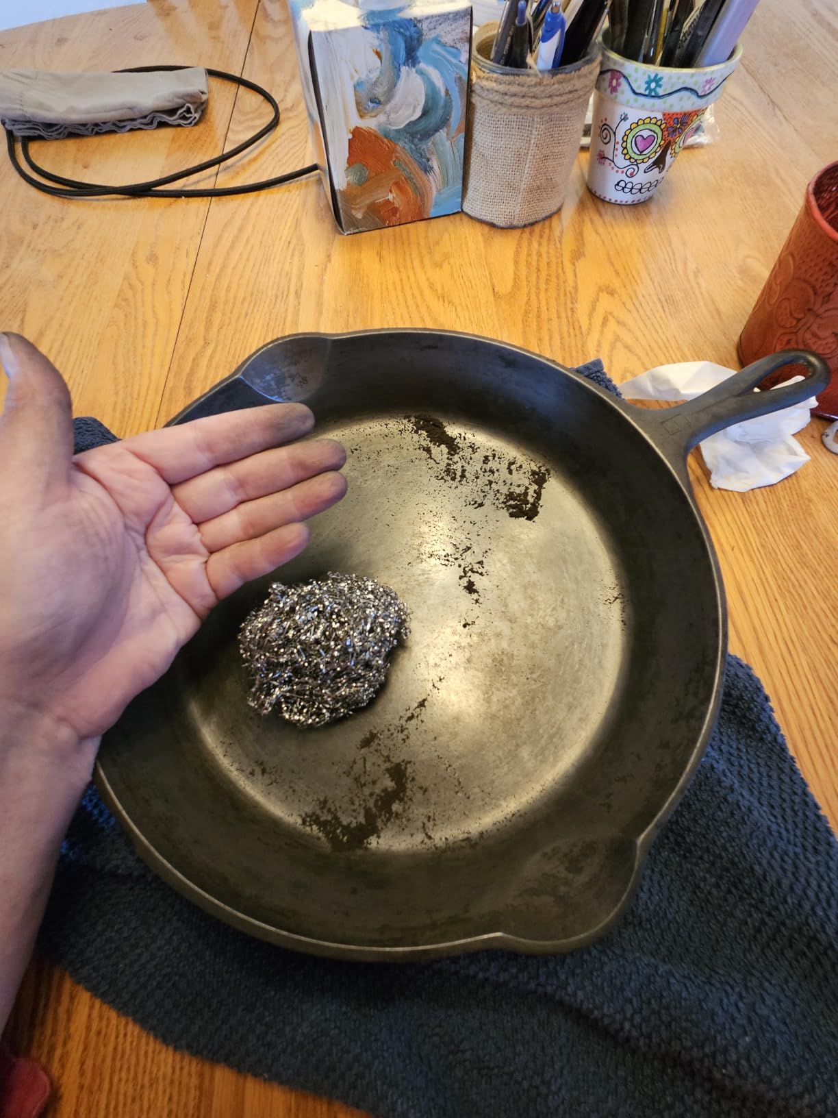 BuzzyWaxx Original Blend - Cast Iron and Carbon Steel Seasoning customer photo 1
