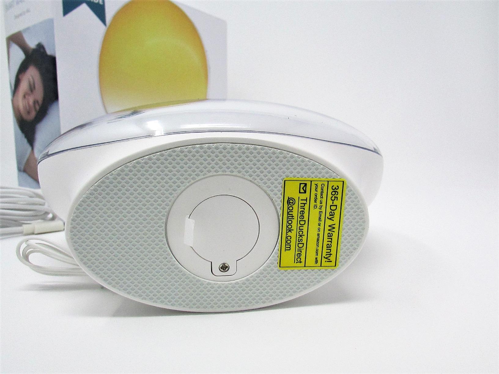 Wake Up Light Sunrise Alarm Clock for Kids, Heavy Sleepers, Bedroom, with Sunrise Simulation, Sleep Aid, Dual Alarms, FM Radio, Snooze, Nightlight, Daylight, 7 Colors, 7 Natural Sounds, Ideal for Gift customer photo 2