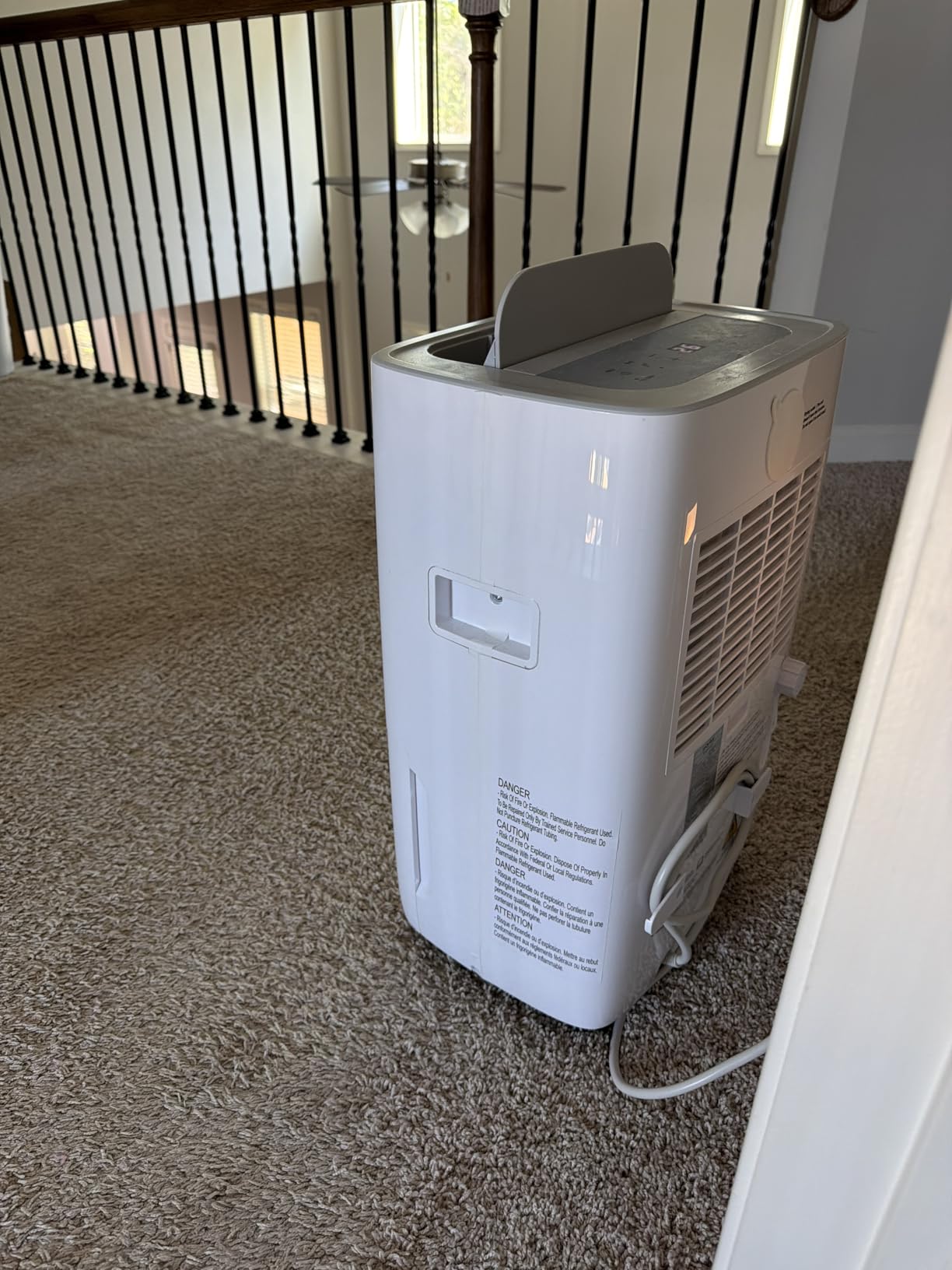 Waykar 34 Pints Energy Star Dehumidifier for Spaces up to 2,000 Sq. Ft at Home, in Basements and Large Rooms with Drain Hose and 0.66 Gallons Water Tank customer photo 1