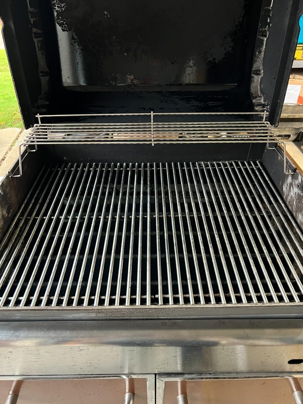 Hisencn Stainless Steel Warming Rack for Weber Spirit 200 & Spirit II Series with Front Control Knob, Fits Spirit E210 S210 E220 S220 Gas Grills, Compatible with Weber 69866 67026 customer photo 2