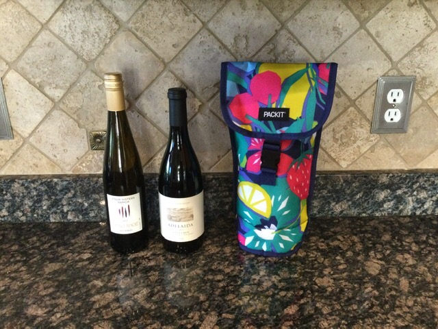 PackIt Freezable Wine Bag, Celebration Dot, Built with EcoFreeze Technology, Foldable, Reusable, Shoulder Strap with Buckle Closure, Perfect for Adults and Drinks On-the-Go customer photo 2