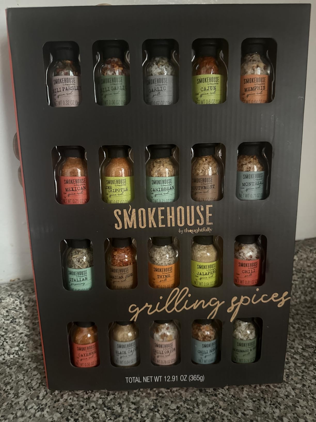 Smokehouse by Thoughtfully Ultimate Grilling Spice Set, Grill Seasoning Gift Set (20 spices) customer photo 1