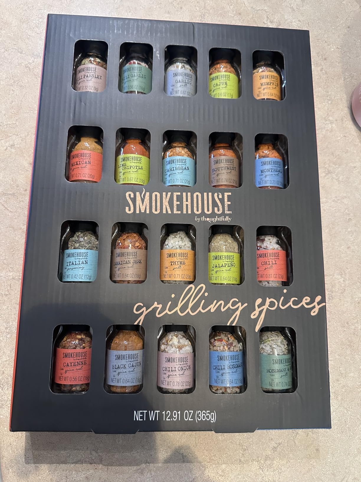 Smokehouse by Thoughtfully Ultimate Grilling Spice Set, Grill Seasoning Gift Set (20 spices) customer photo 2