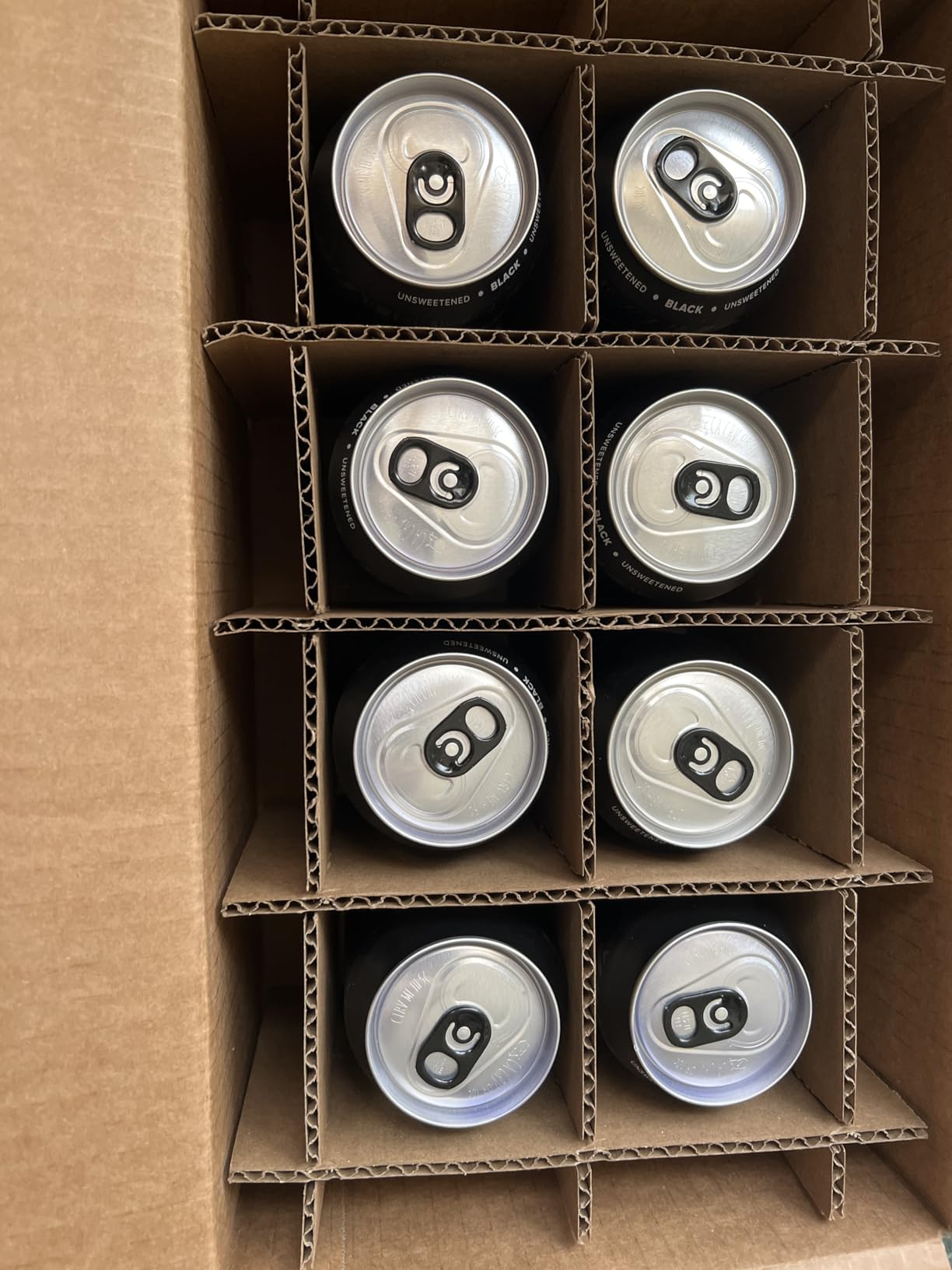 Starbucks Ready to Drink Coffee Nitro Cold Brew, Black Unsweetened, 9.6 fl oz Cans (8 Pack), Iced Coffee, Cold Brew Coffee, Coffee Drink customer photo 1