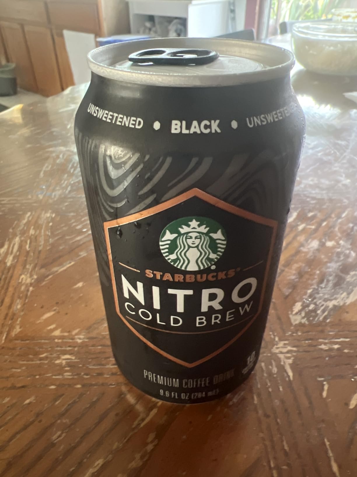 Starbucks Ready to Drink Coffee Nitro Cold Brew, Black Unsweetened, 9.6 fl oz Cans (8 Pack), Iced Coffee, Cold Brew Coffee, Coffee Drink customer photo 2