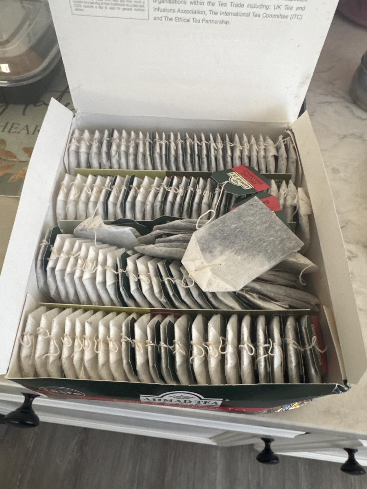 Ahmad Tea Black Tea, English Breakfast Teabags, 100 ct - Caffeinated and Sugar-Free customer photo 2