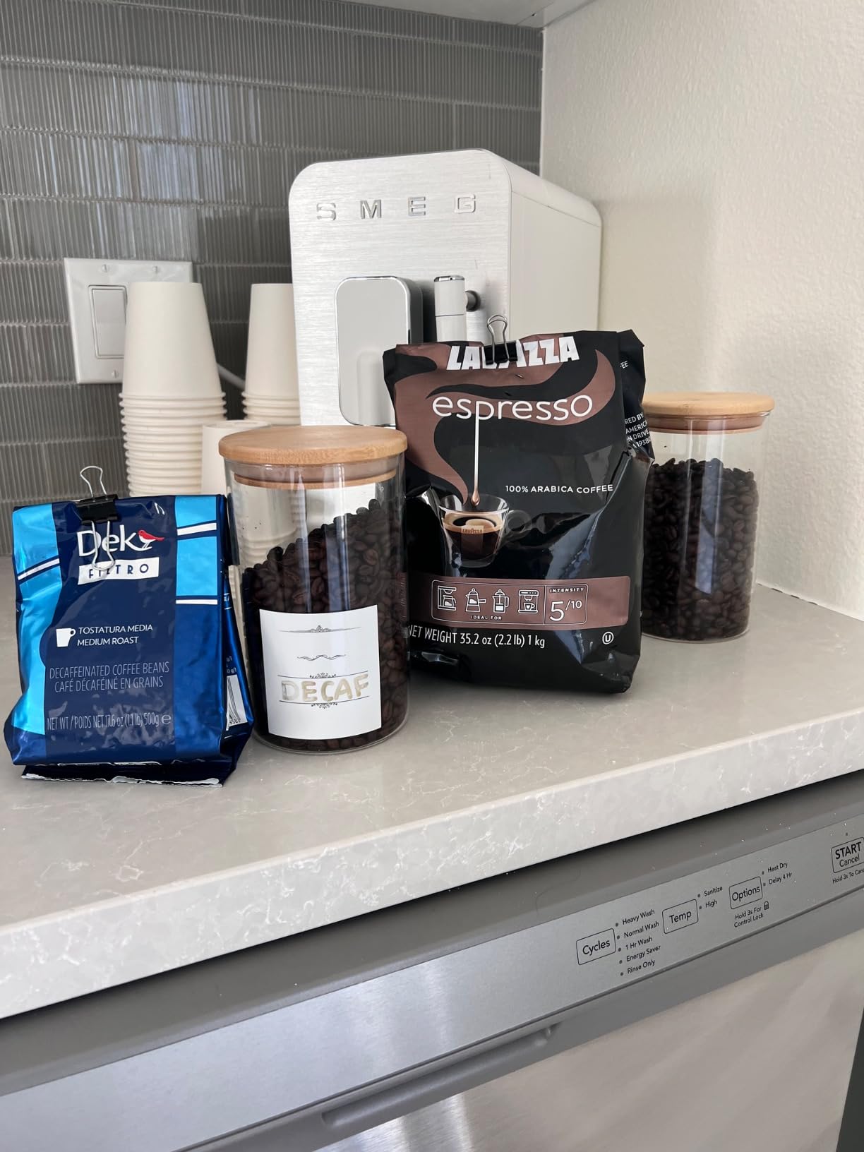 Lavazza Dek Filtro Whole Bean Coffee Medium Roast 1.1LB Bag, Authentic Italian customer photo 1