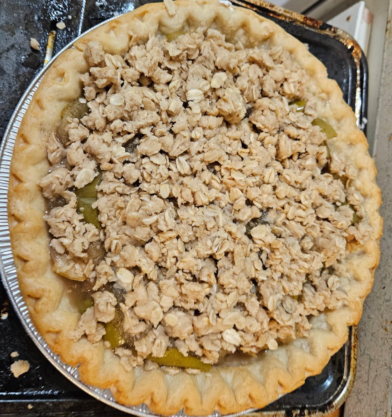 Durable Baking Supplies: Stainless Steel Chain Pie Weights, Reusable and Easy to Clean, Odorless, Safe Pie Weights for Pie Crusts, Oven Safe Baking Beads (6 feet) customer photo 2