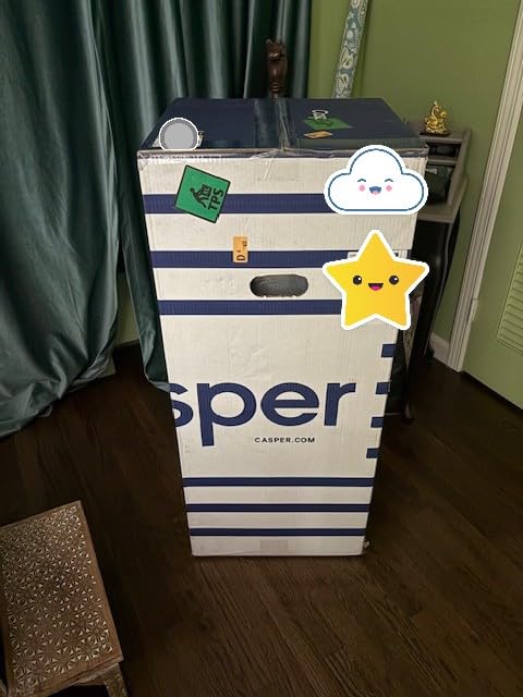 Casper Sleep Element Queen Mattress - Medium Feel - Motion Isolation - Breathable, Cooling Memory Foam - 100-Night Trial - CertiPUR-US customer photo 1