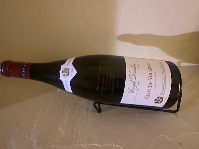 Metal Wine Rack Freestanding -Tabletop Wine Rack Holder - Countertop Wine Bottle Holder - Geometric Design for Table Top Wine Bottle Storage Rack,Perfect Wine Holder Stand (Silvery) customer photo 2